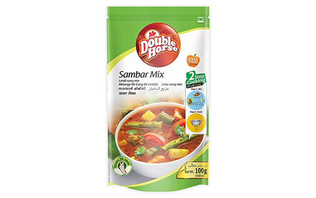 Double Horse Sambar Mix    Pack  100 grams